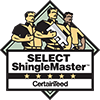 Select Shingle Master Certified